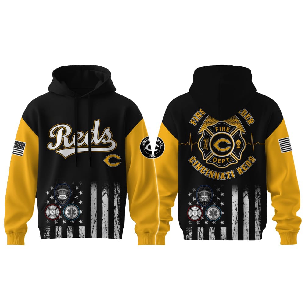 Reds First Responders Hoodie 2025 Reds First Responders Hoodie 2025