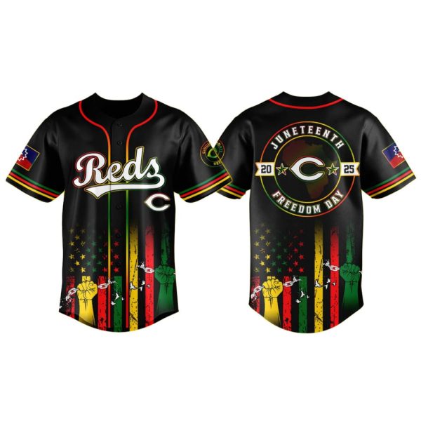 Reds Juneteenth Day Jersey 2025