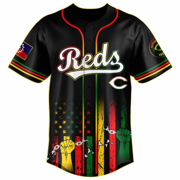 Reds Juneteenth Day Jersey 2025
