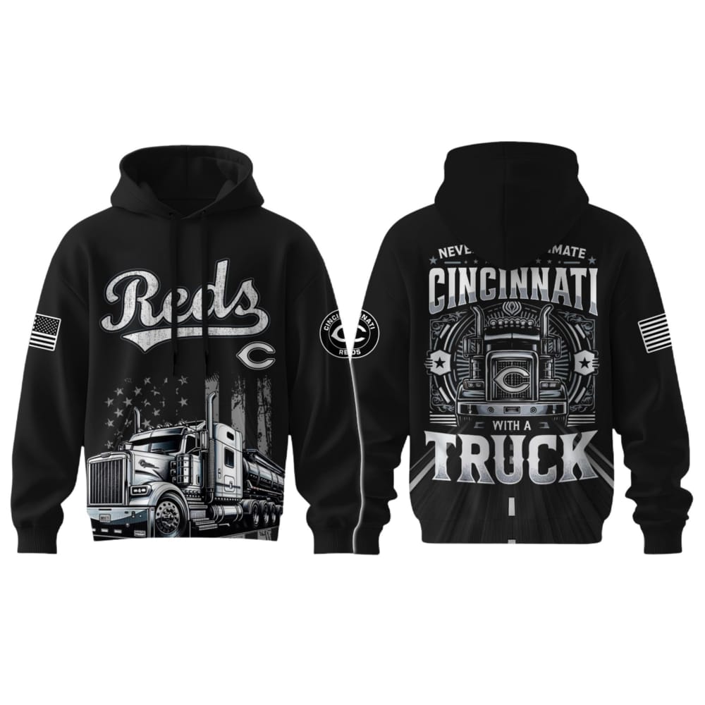 Reds Nation Truck Driver Appreciation Week Hoodie 2025 Reds Nation Truck Driver Appreciation Week Hoodie 2025