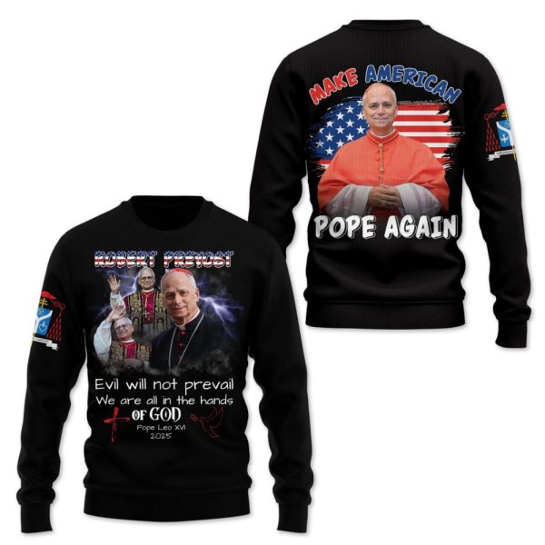 Robert Prevost Pope Leo XVI 2025 Make American Pope Again Shirt