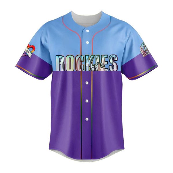 Rockies LGBTQ Pride Night 2025 City Connect Jersey