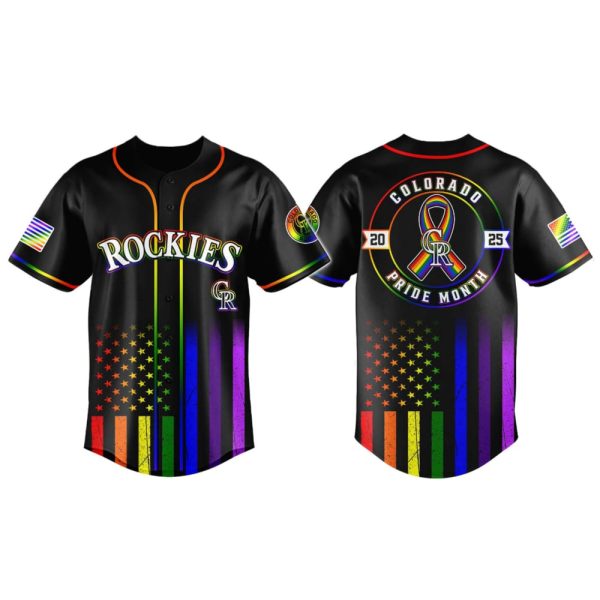 Rockies Pride Month Jersey 2025