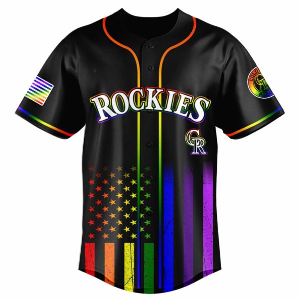 Rockies Pride Month Jersey 2025
