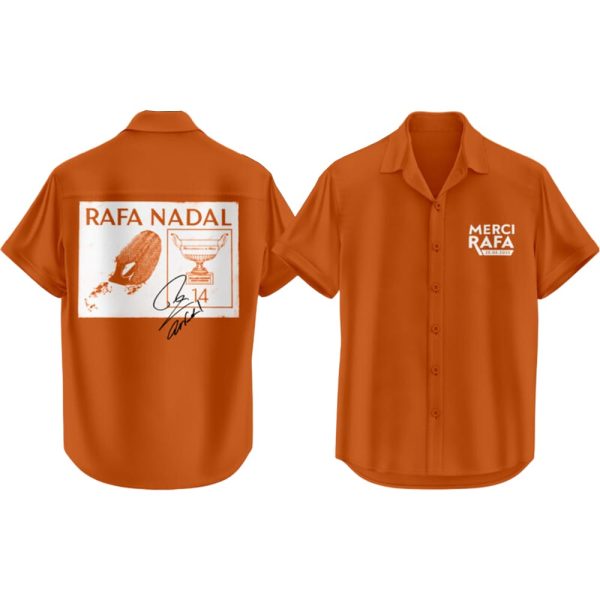 Roland Garros Merci Rafa Hawaiian Shirt