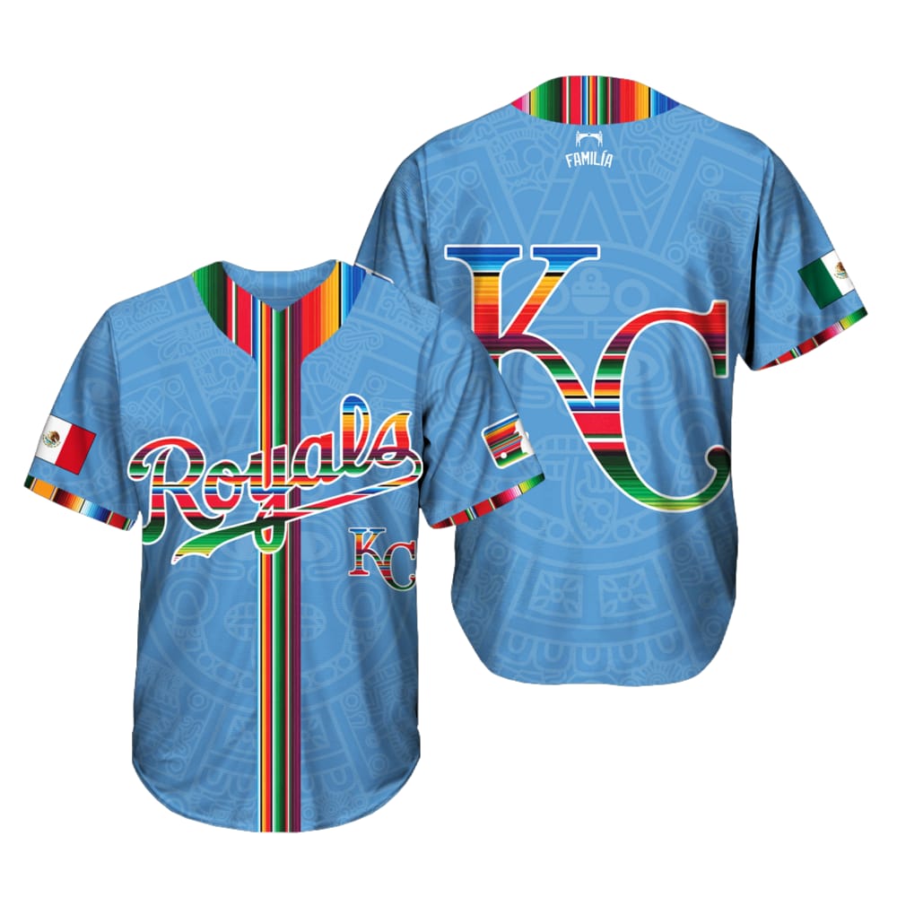 Royals Mexican Heritage Night Baseball Jersey 2025 Royals Mexican Heritage Night Baseball Jersey 2025