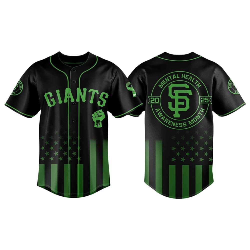 SF Giants Mental Health Awareness Month 2025 Jersey SF Giants Mental Health Awareness Month 2025 Jersey
