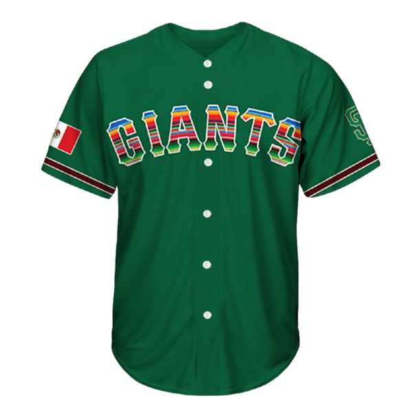SF Giants Mexican Heritage Night Jersey 2025