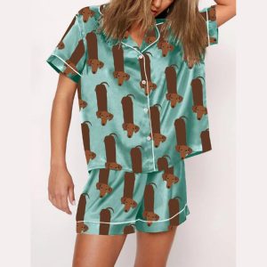 Doxie Dachshund Cute Dog Pajama Set