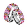 Scooby Doo Valentine Silver Tungsten Rings
