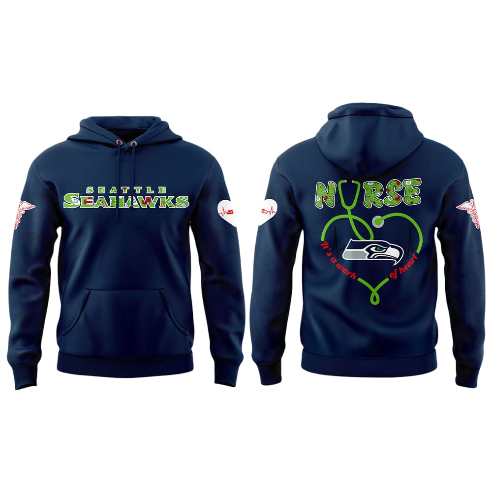 Seahawks Nurses Appreciation 2025 Hoodie Seahawks Nurses Appreciation 2025 Hoodie