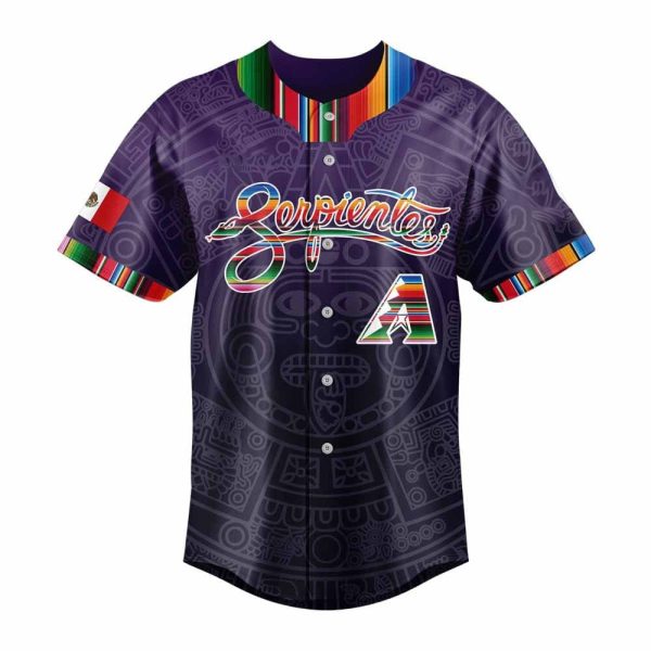 Serpientes Diamondbacks Mexican Heritage Night 2025 Jersey