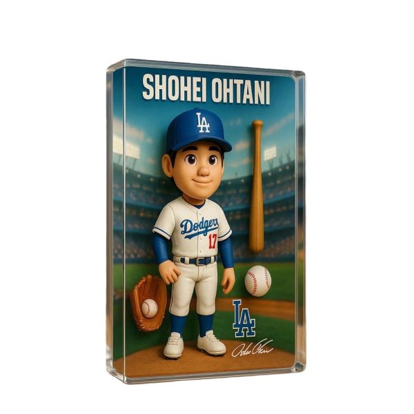 Shohei Ohtani LA Dodgers Acylic Block Plaque