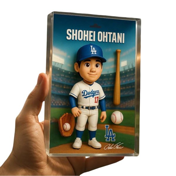Shohei Ohtani LA Dodgers Acylic Block Plaque