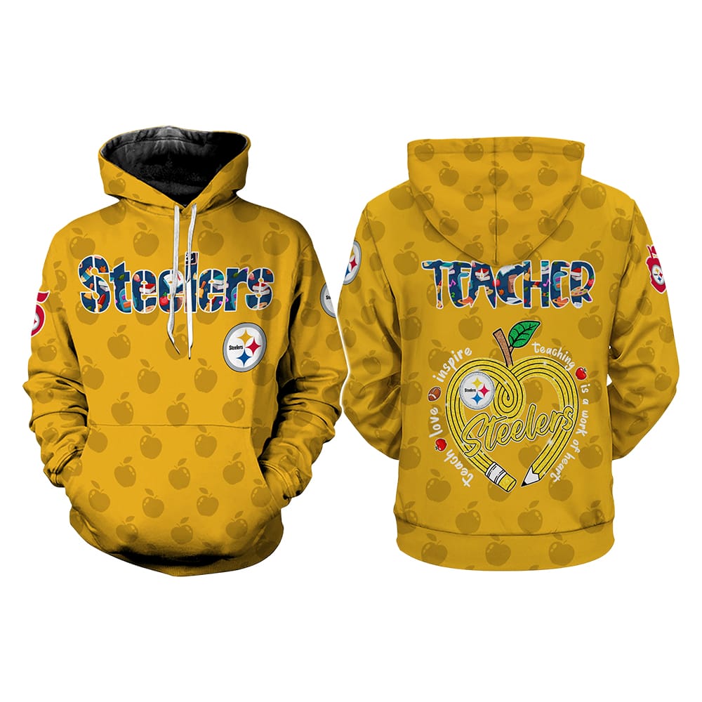 Steelers TEACHER APPRECIATION 2025 Hoodie Steelers TEACHER APPRECIATION 2025 Hoodie