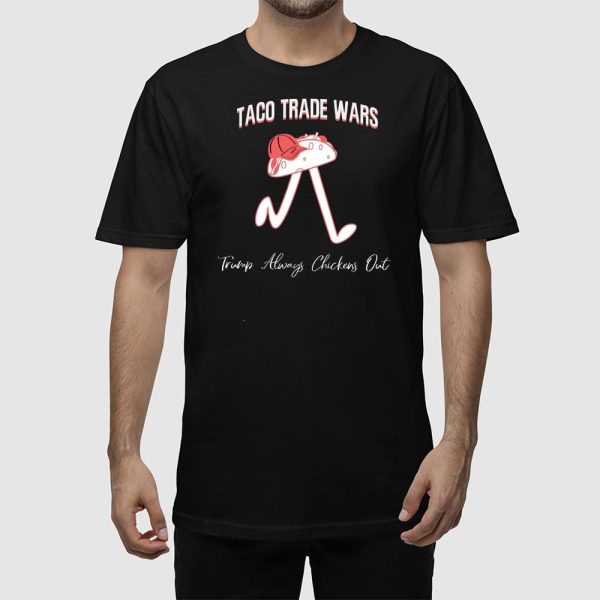 TACO Trade War Trump Always Chickens Out Shirt