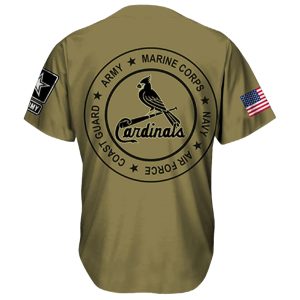 Cardinals Military Appreciation Night Jersey 2025 3