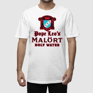 Pope Leos Holy Water Shirt 2