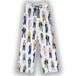 The Outsiders Musical Contrast Wide Leg Pants For Women