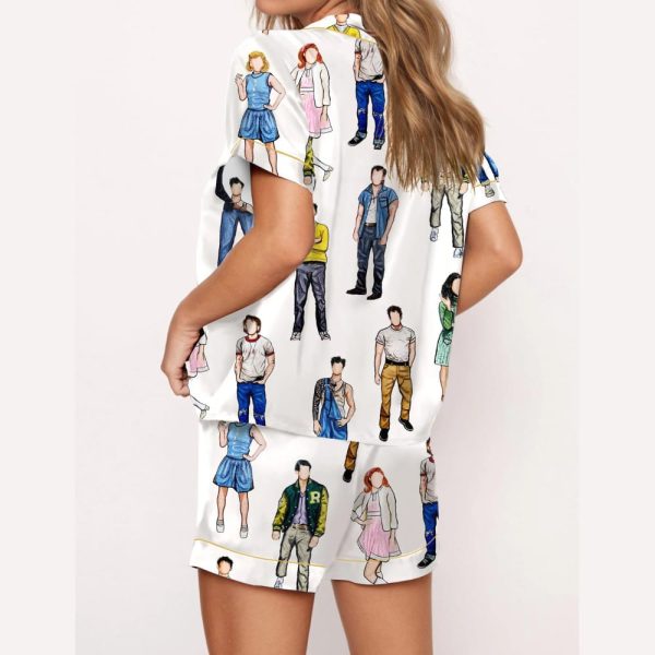 The Outsiders Musical Silky Satin Pajama Set