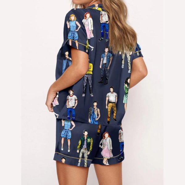 The Outsiders Musical Silky Satin Pajama Set