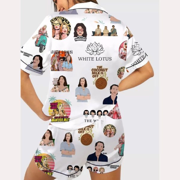 The White Lotus Pajama Set