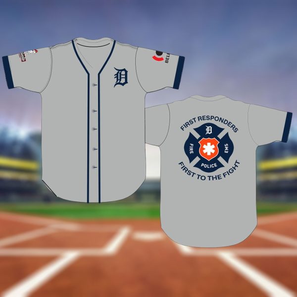 Tigers First Responders Jersey 2025 Giveaway