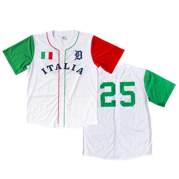 Tigers Italian Heritage Jersey 2025 Giveaway