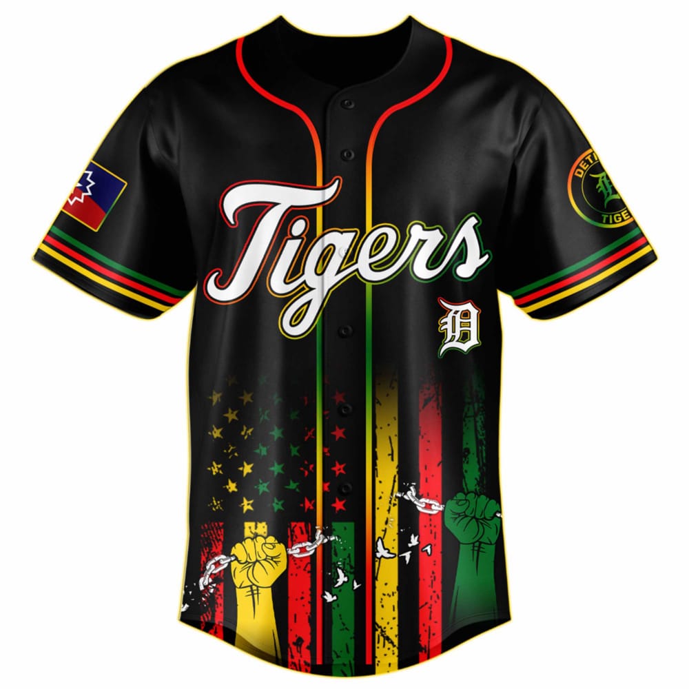 Tigers Juneteenth Day Jersey 2025 Tigers Juneteenth Day Jersey 2025
