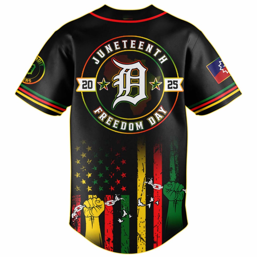 Tigers Juneteenth Day Jersey 2025 Tigers Juneteenth Day Jersey 2025