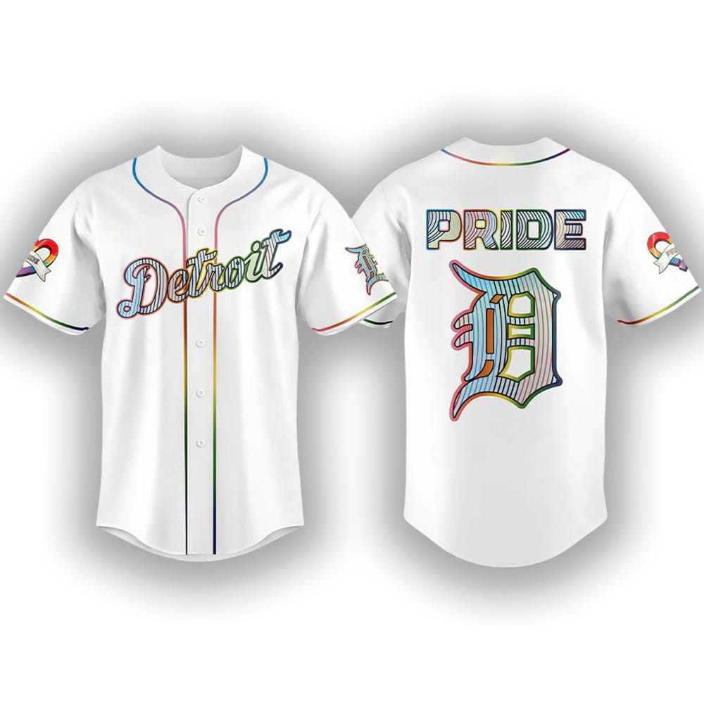 Tigers LGBTQ Pride Night 2025 Jersey Tigers LGBTQ Pride Night 2025 Jersey