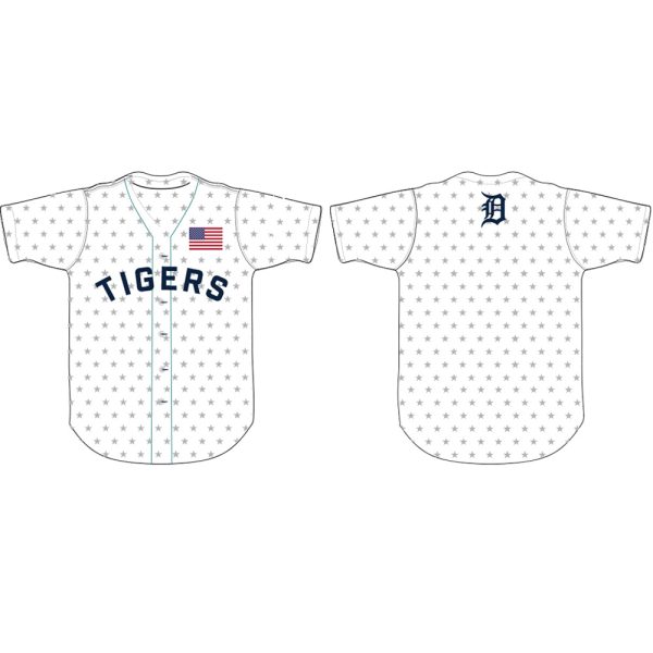 Tigers Military Appreciation Jersey 2025 Giveaway