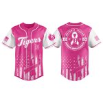 Tigers Pink Out The Park Baseball Jersey 2025