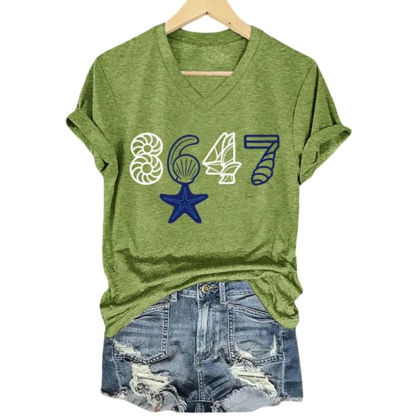 Trump 8647 Starfish Seashells Shirt