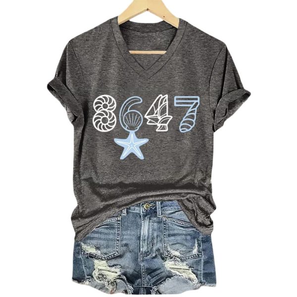 Trump 8647 Starfish Seashells Shirt