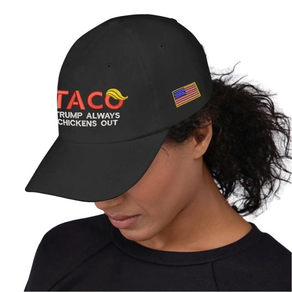 Trump Always Chickens Out TACO Hat
