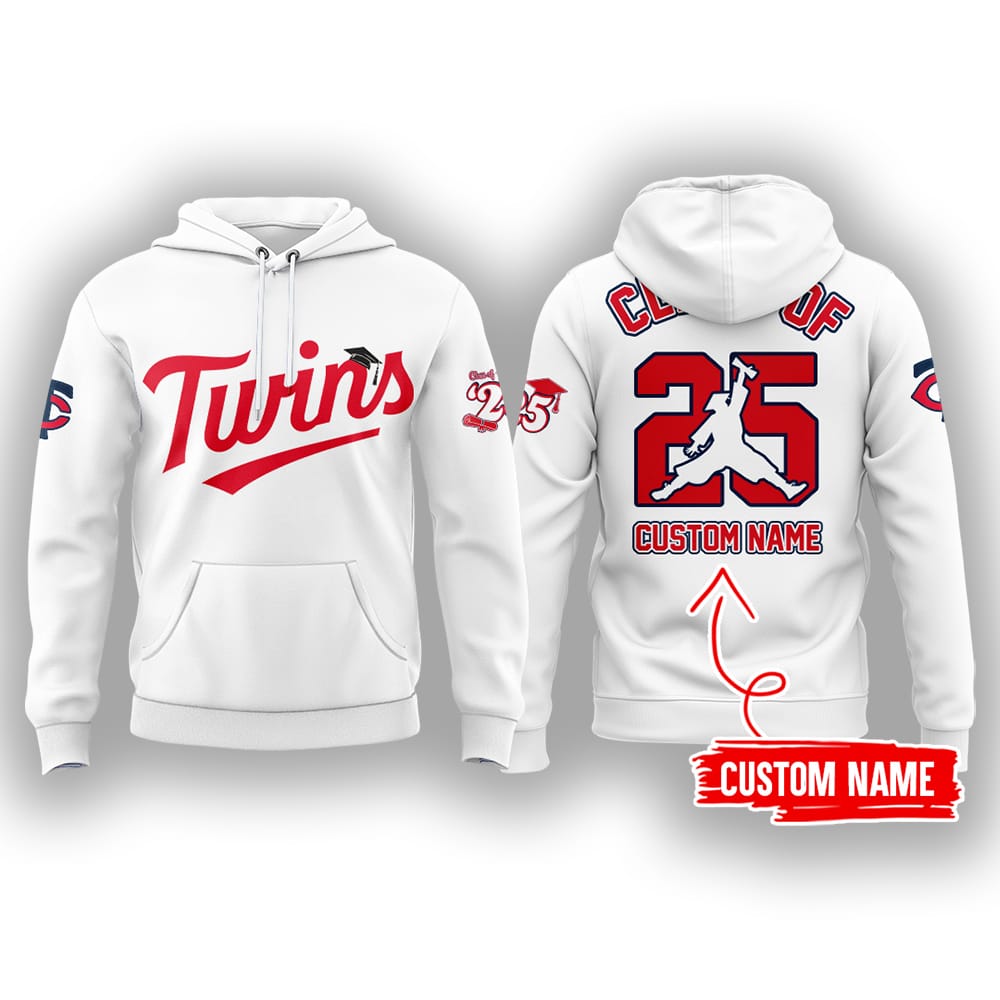 Twins Class Of 2025 Hoodie Twins Class Of 2025 Hoodie