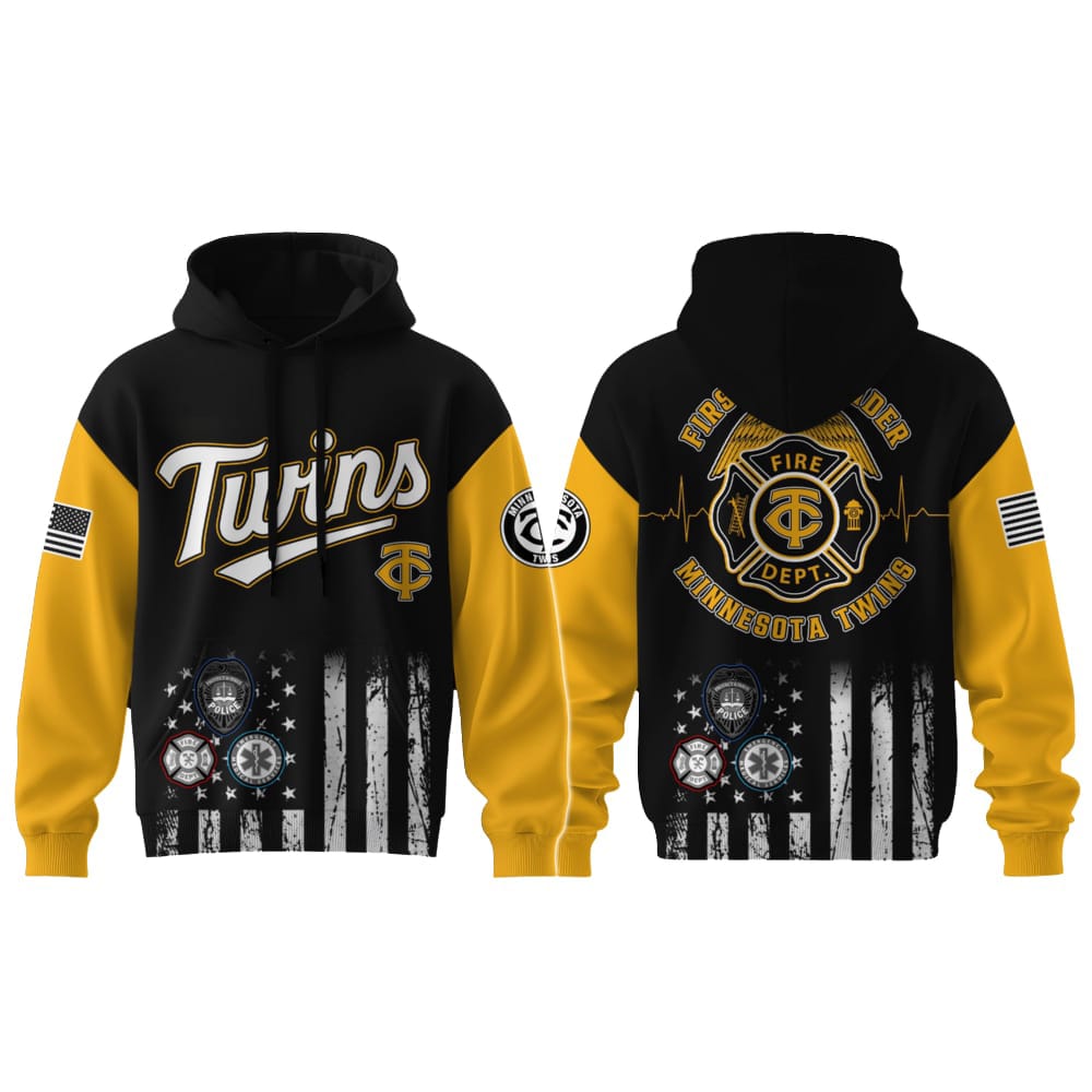 Twins First Responders Hoodie 2025 Twins First Responders Hoodie 2025