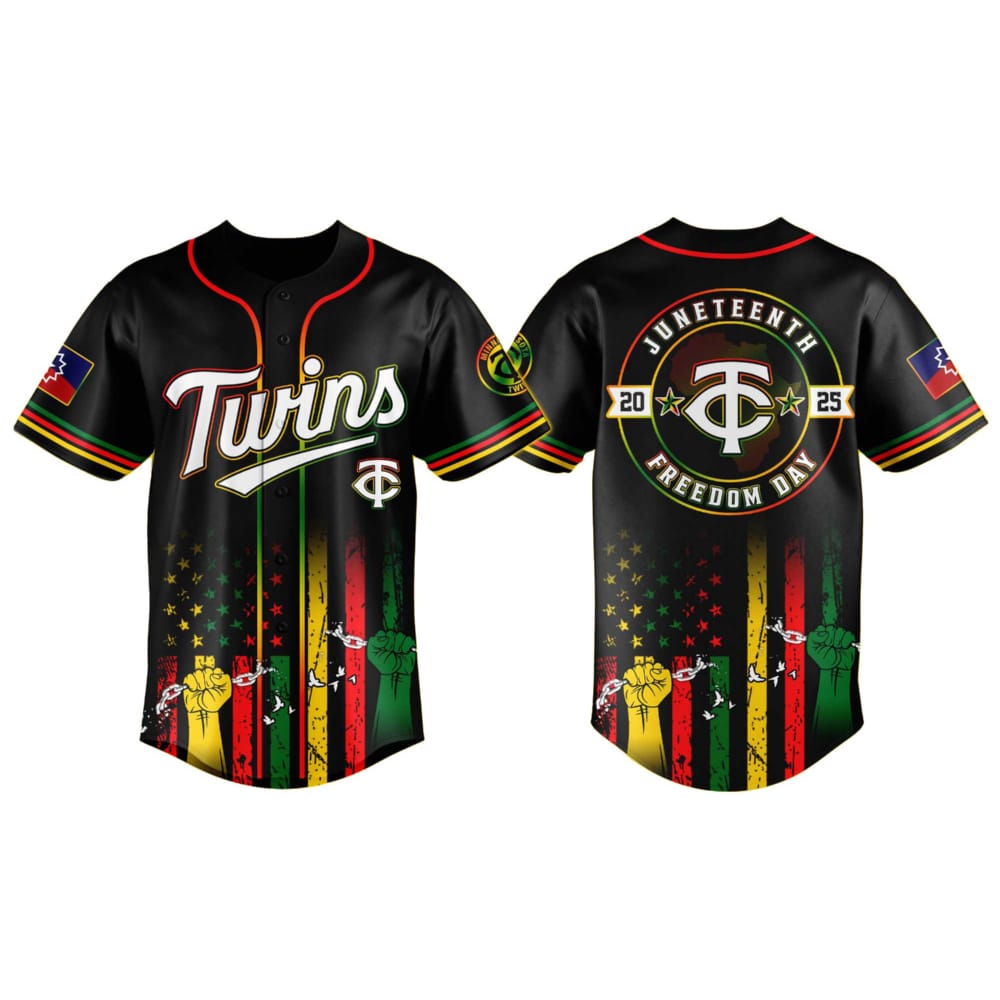 Twins Juneteenth Day Jersey 2025 Twins Juneteenth Day Jersey 2025