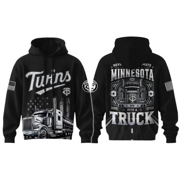 Twins Nation Truck Driver Appreciation Week Hoodie 2025