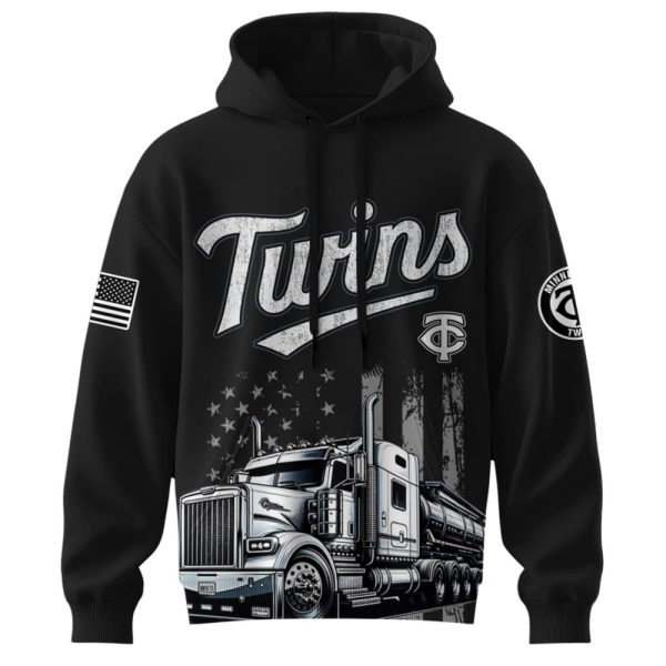 Twins Nation Truck Driver Appreciation Week Hoodie 2025