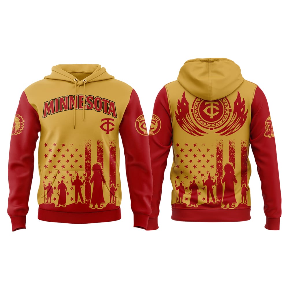 Twins Native American Heritage Month 2025 Hoodie Twins Native American Heritage Month 2025 Hoodie