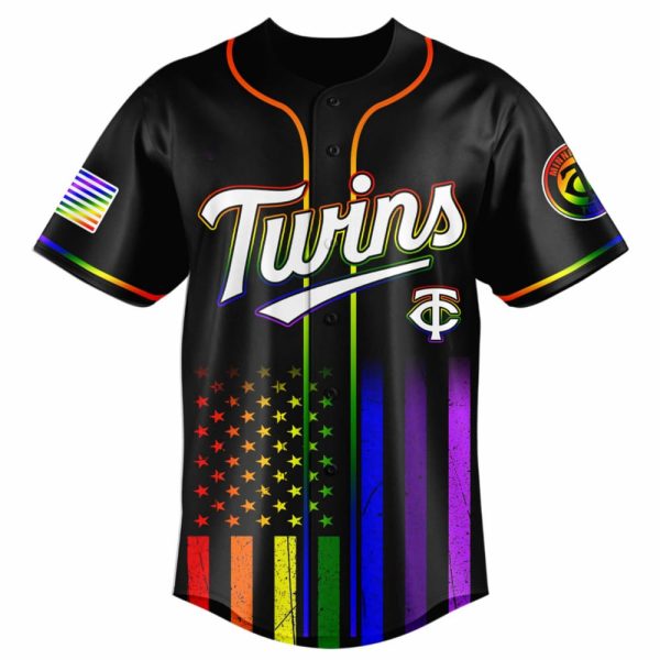 Twins Pride Month Jersey 2025