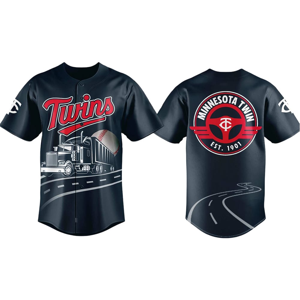 Twins Truck Driver Night 2025 Jersey Twins Truck Driver Night 2025 Jersey