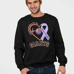 Giants I Will Remember For You Alzheiners Awarness Shirt 4