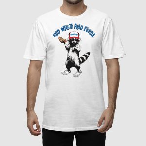 Red White And Feral Shirt 2