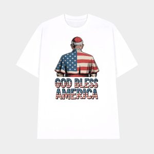 God Bless America Pope Leo XIV Robert Prevost Shirt 1