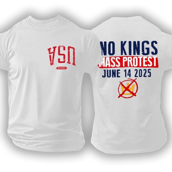 Upside Down USA No Kings Mass Protest June 14 2025 Shirt