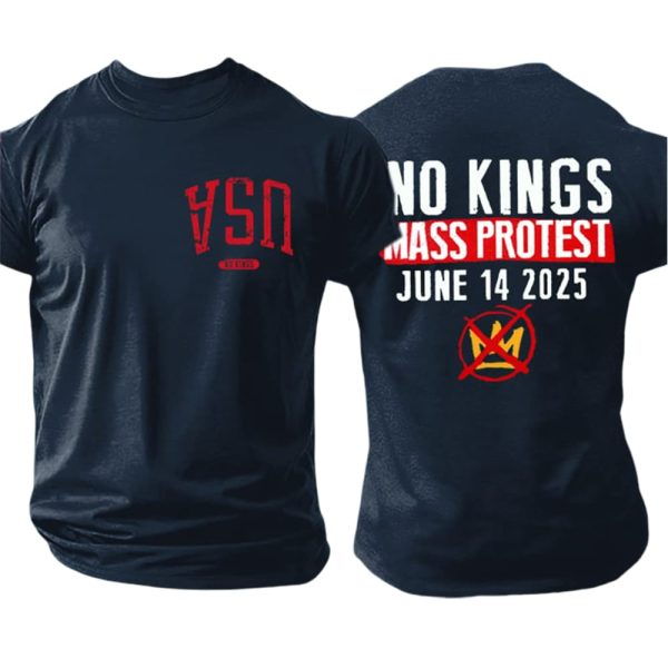 Upside Down USA No Kings Mass Protest June 14 2025 Shirt