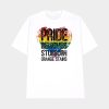 V-Neck Retro Pride Removes Stubborn Orange Stains Print T-Shirt
